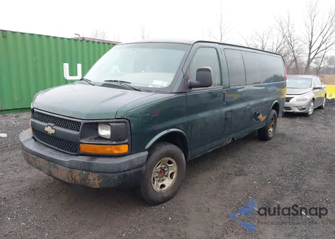 2007 Chevrolet Express Ls from USA, damaged, VIN 1GNHG39UX71244837